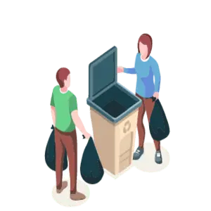 First-Up-Cleaning-Services-Carry-Trash-To-receptacle-1