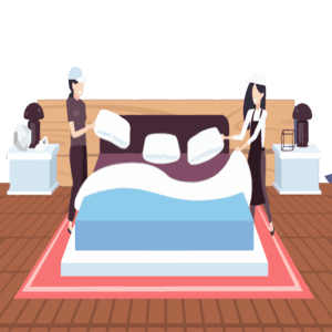First-Up-Cleaning-Services-Make-Bed-1